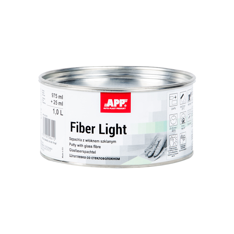 Mastic Fibre de Verre ECAR EP340 1L + Durcisseur 