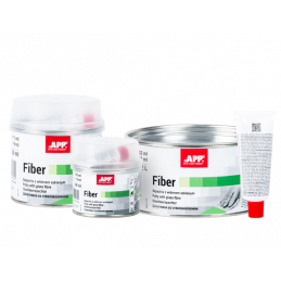 App Fiber Mastic carrosserie voiture avec fibre de verre, Résine polyester  avec durcisseur, Vert