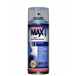 Vernis carrosserie bi composant polyuréthane Spray Max 2K brillant 400ml