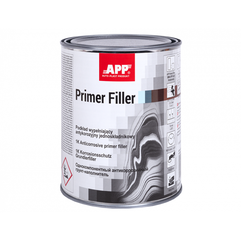 Primer filler 1K anti corrosion 1 litre