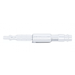 Stylo soufflette à air en alu 110 mm