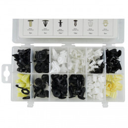 Boite de 150 clips plastiques pour Honda
