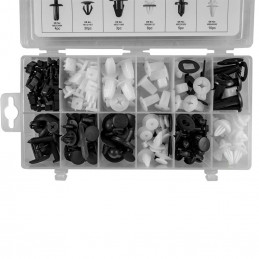 Boite de 132 clips plastiques pour Mitsubishi