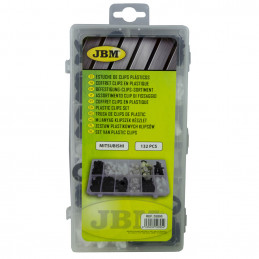 Boite de 132 clips plastiques pour Mitsubishi