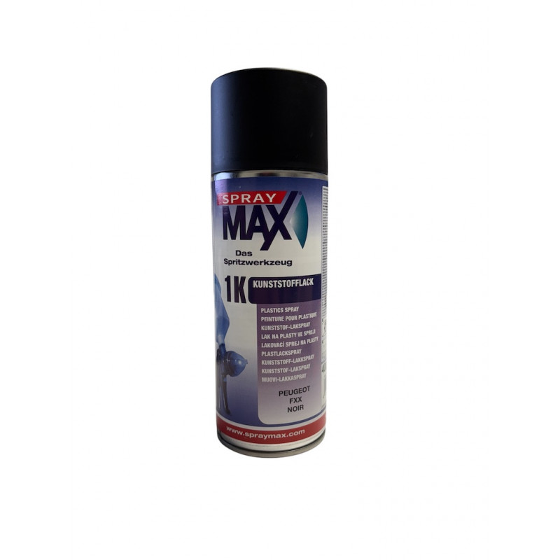 Peinture plastique noir Peugeot FXX spray max Peinture plastique noir Peugeot FXX spray max