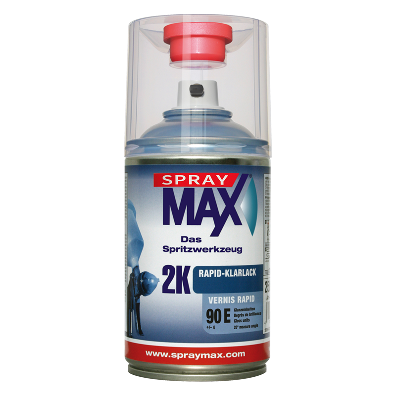 Vernis rapid brillant 2K spray max 250 ml