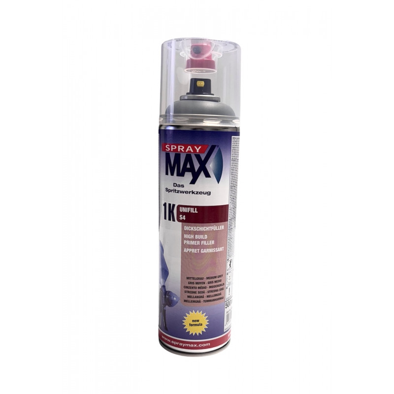 Apprêt 1K garnissant Gris S4 500ml spray max