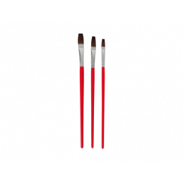 Lot de 3 pinceaux