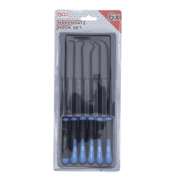 Jeu de crochets extra longues 245 mm 6 pièces