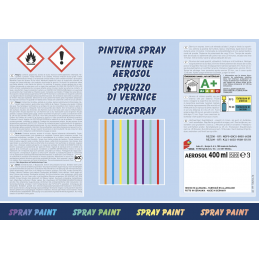 Aérosol peinture RAL 7001 400ml