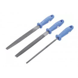Jeu de 3 limes 200 mm