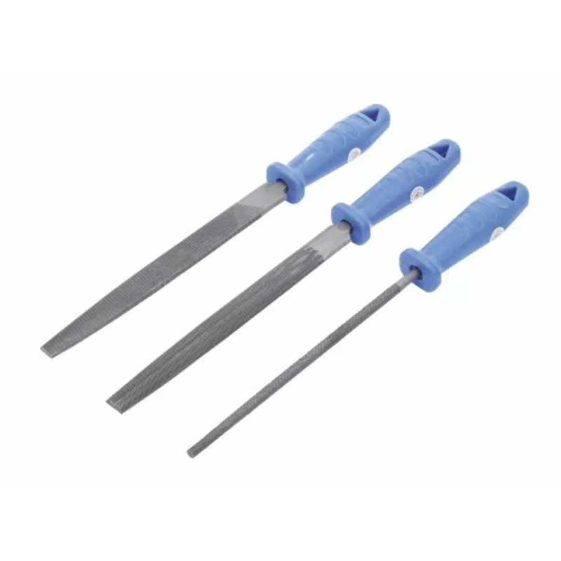 Jeu de 3 limes 200 mm Jeu de 3 limes 200 mm