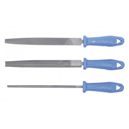 Jeu de 3 limes 200 mm