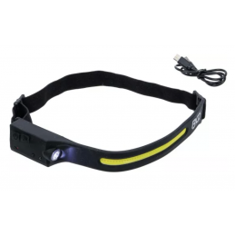 Lampe frontale COB LED avec capteur de mouvement
