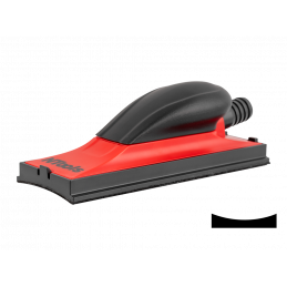 Bloc de ponçage avec 4 plateaux interchangeables et système d'aspiration