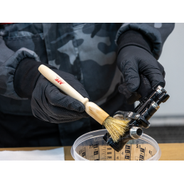 Pinceau rond pour le nettoyage des pistolets