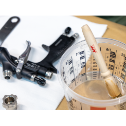 Pinceau rond pour le nettoyage des pistolets