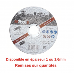 Disque à tronçonner Ø 125