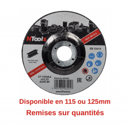 Disque a ébarber épaisseur 6,4