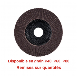 Disque à lamelle corindon Ø115mm