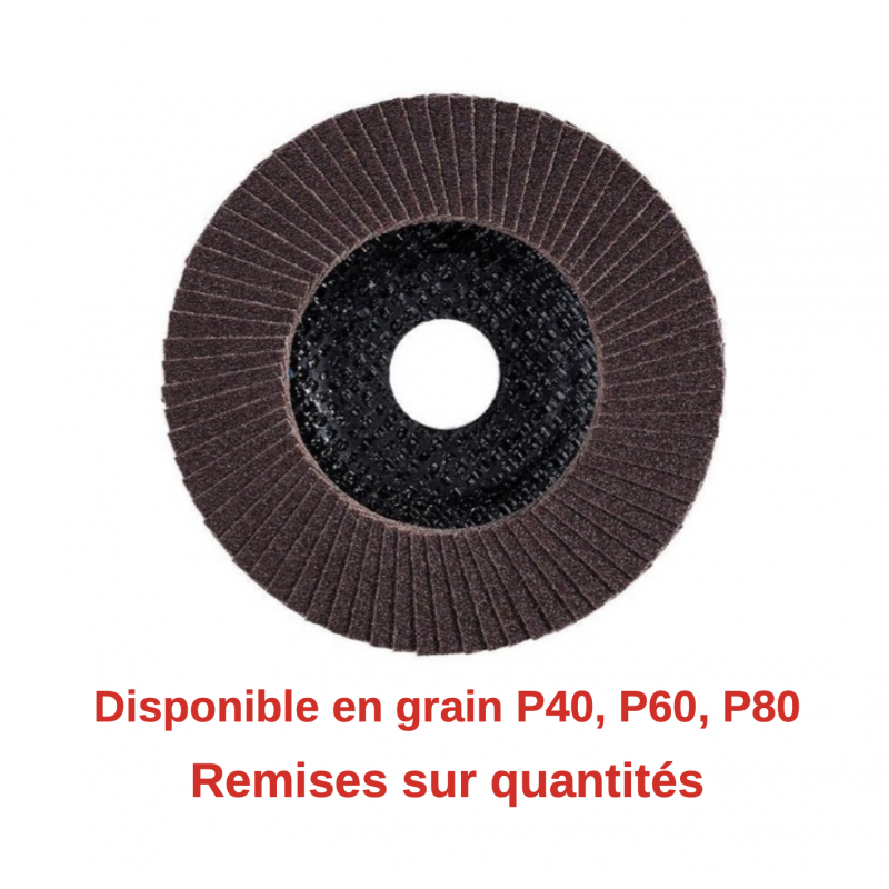 Disque à lamelle corindon Ø115mm