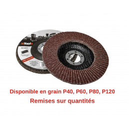 Disque à lamelle corindon Ø125mm