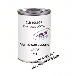 Kit vernis 1,5 litres UHS CLB