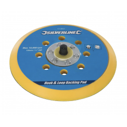 Plateau ponceuse silverline 8 trous 150mm