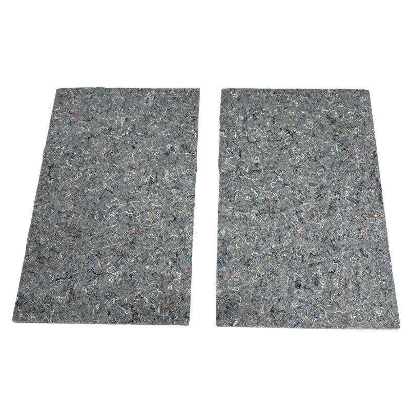 Plaque insonorisante adhésive avec feutre 40x25cm