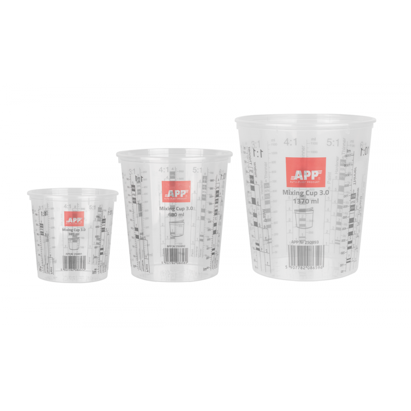 Godet de mélange par lot de 25