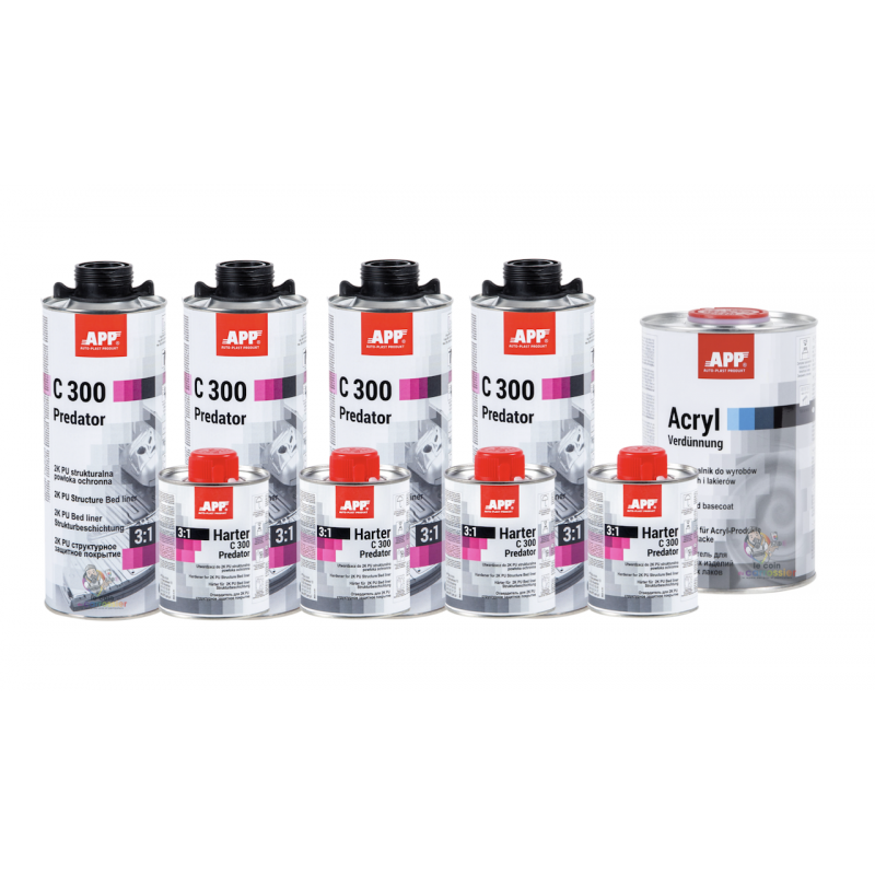 Kit predator 4 bouteilles